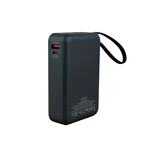 65W Laptop Power Bank 20K (Built-in Cable)