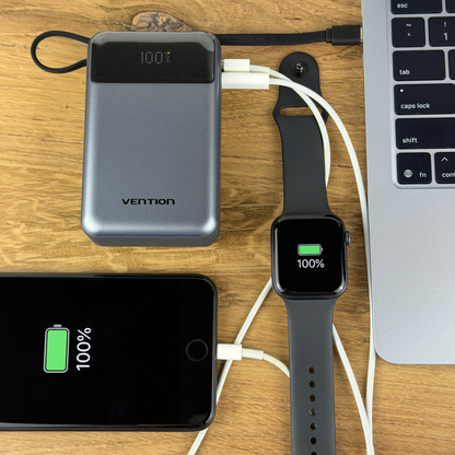 65W Laptop Power Bank 20K (Built-in Cable)