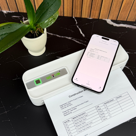 Portable Bluetooth Thermal Printer