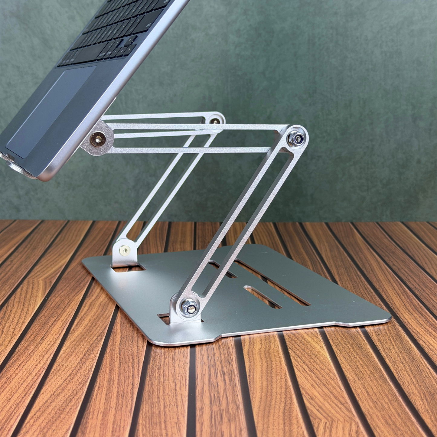 Adjustable Aluminum Laptop Stand (Foldable)