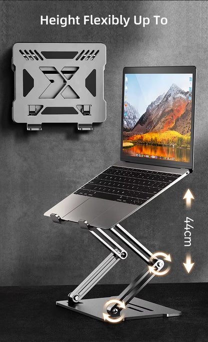 Adjustable Aluminum Laptop Stand (Foldable)