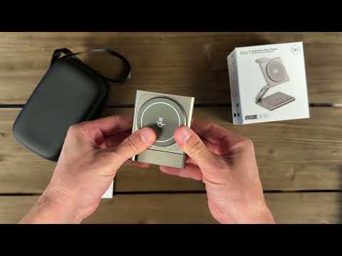 3-in-1 Qi2 Magnetic Charging Hub — Foldable